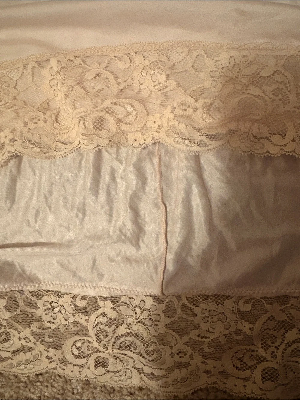 1950s vintage sexy slip dress